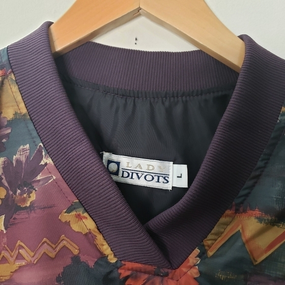 Lady Divots Women Pullover Windbreaker Size L - Picture 3 of 5